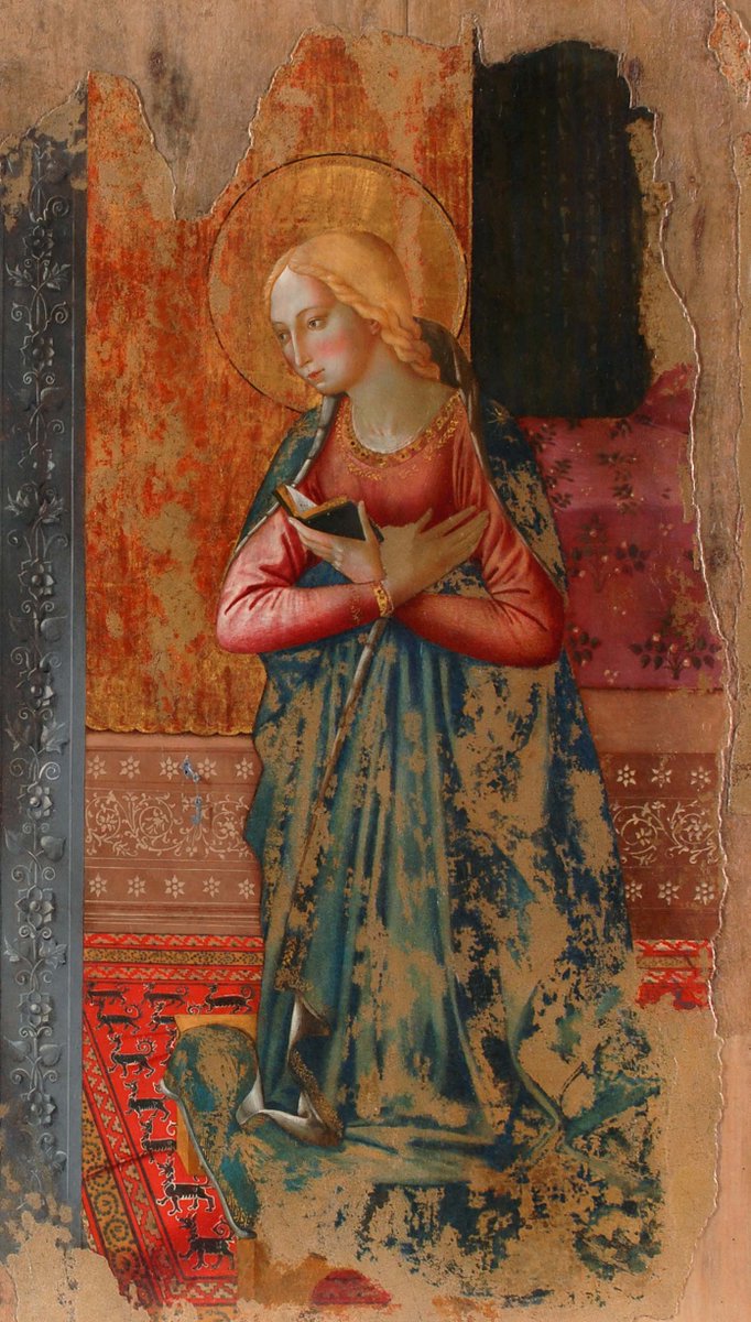Tour_Medioevo's tweet photo. Riconoscere le epoche! I dipinti ci mostrano le differenze stilistiche, iconografiche e tecniche utilizzate nelle opere lignee. Al @Museo_Narni due "Annunciazioni" da mettere a confronto: quella di #BenozzoGozzoli e di Livio Agresti. #differenceMW #Narni #MuseumWeek https://t.co/JNMeS1qrwa