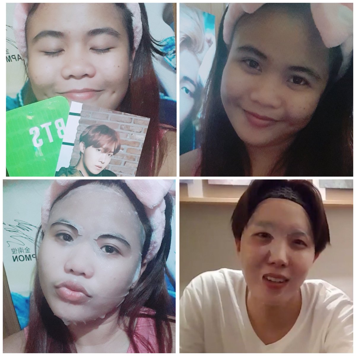 tigerrtaehyung's tweet photo. I feel like this is my best one yet 😂
#FaceMaskNight
#ArmySelcaDay https://t.co/cHXSyoyhij