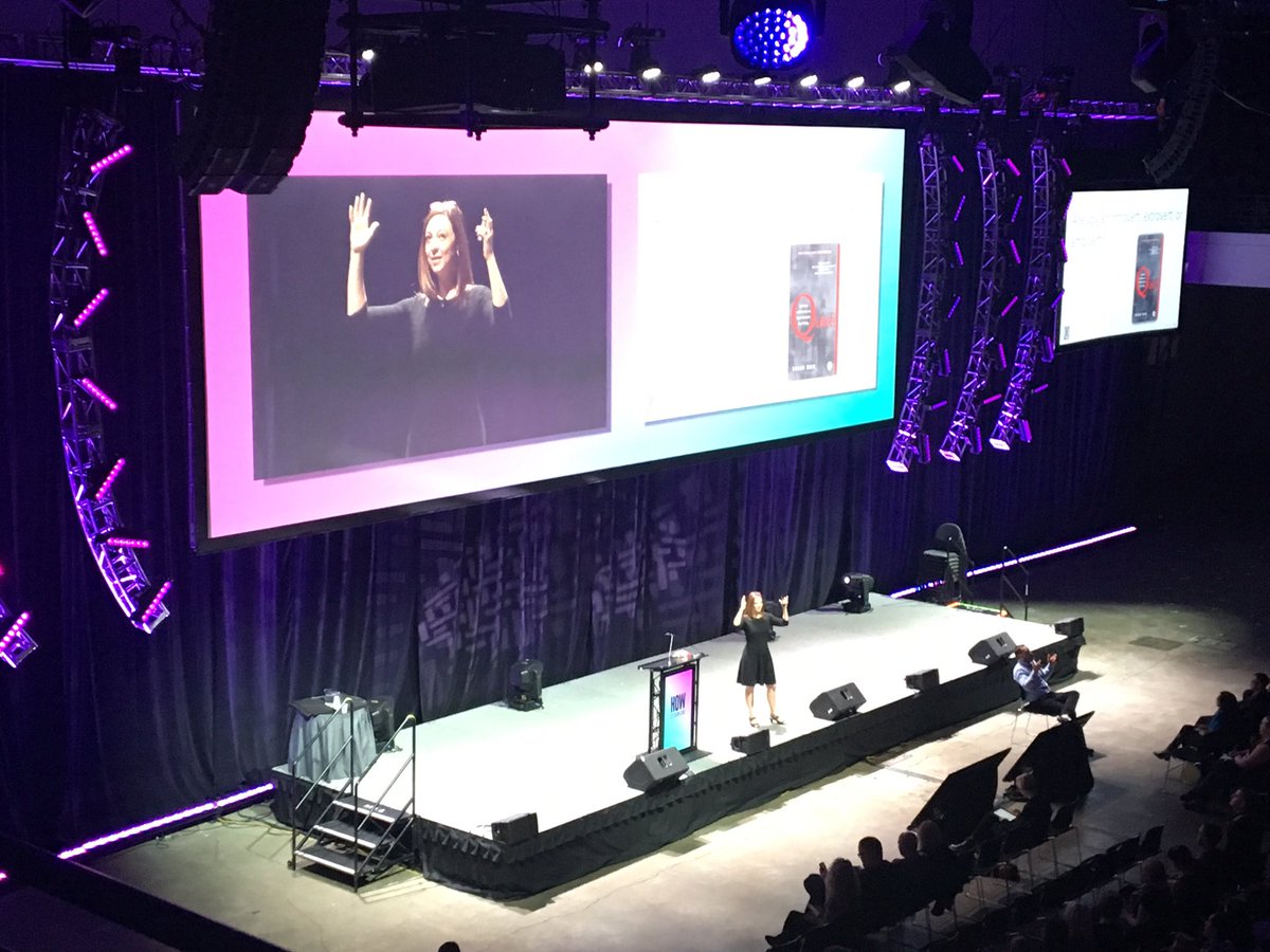 BulletproofIntl's tweet photo. Kicking off #howlive with a talk by @susancain on the power of introverts #rethinkcreativity #solitudematters https://t.co/E4AplDdSGL