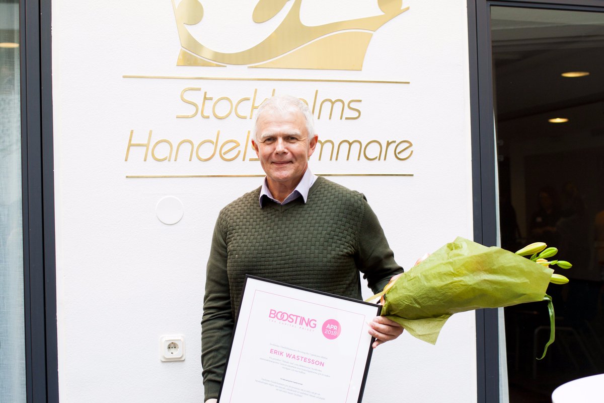 AlskadeStad's tweet photo. Erik Wastesson och Älskade stad prisas med Stockholms Handelskammare ”Boosting the Capital” https://t.co/SsEJnCzk4f
#älskadestad #stockholmshandelskammare #boostingthecapital https://t.co/9dNVMoULA2