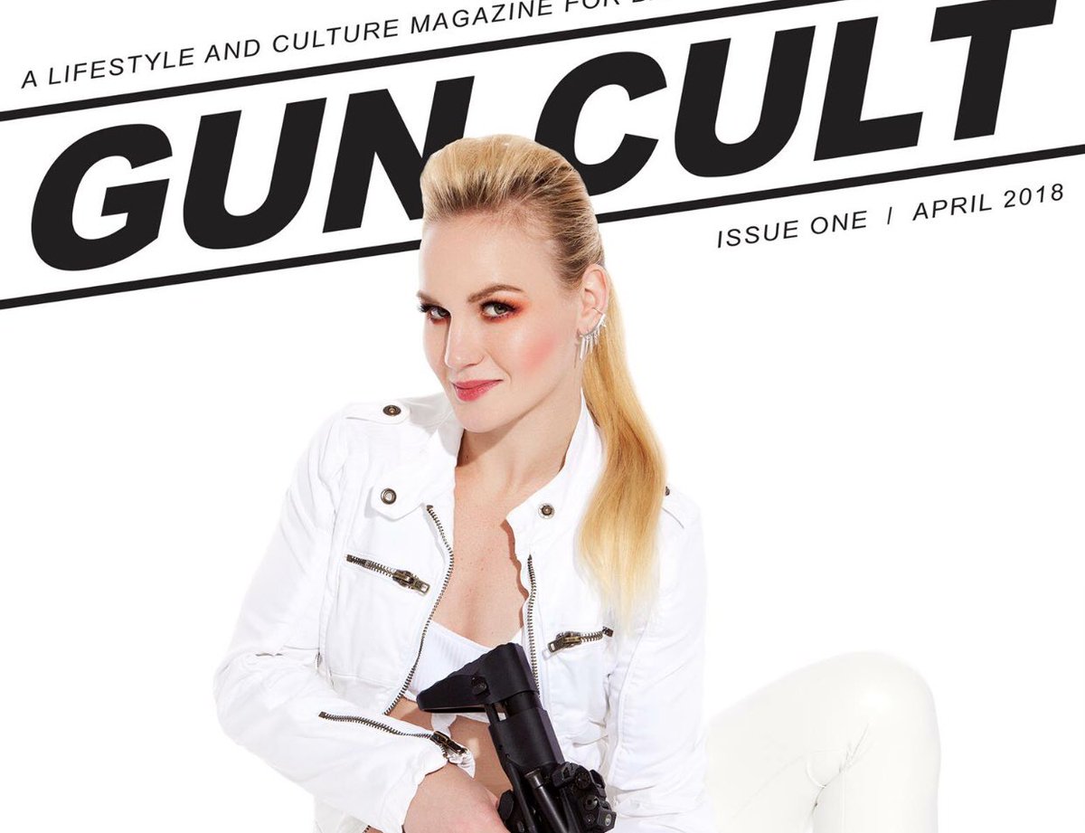 It’s here! The new <a href="/guncultmag/">Gun Cult</a> - A culture / lifestyle platform for women. 
#jointheguncult #art #fashion #weapons #badasswomen #Empowerment 
Go to guncultmag.com to read about #UFC superstar #ValentinaShevchenko plus SO MUCH more! <a href="/BulletValentina/">Valentina The Bullet Shevchenko</a> 
#guncult #joinus