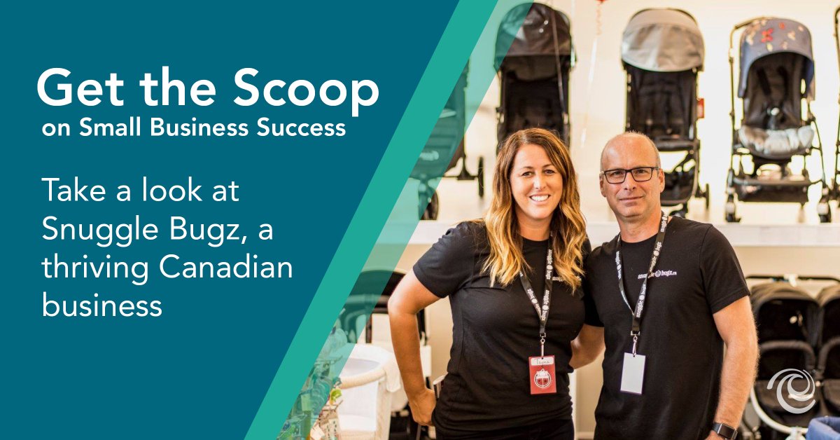 Moneris's tweet photo. What started as a mom-and-pop business - literally - is now one of Canada’s most prominent baby stores. Learn more about @SnuggleBugz journey in the latest #MerchantScoop. https://t.co/q5jFWLCX06 #Retail #SmallBusiness https://t.co/ZZPlKCIYDp