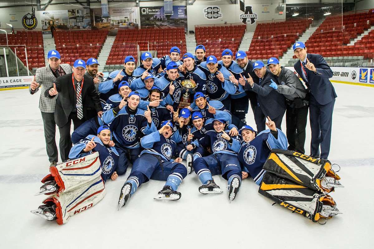 LHJMQ's tweet photo. En l'emportant par la marque de 7 à 1 en finale, c'est l'équipe Québec-Bleu qui a été couronnée championne du Défi d'Excellence @GatoradeCanada de 2018! 

Statistiques : https://t.co/A7ycA4rNwd https://t.co/2XUyWWM5n5