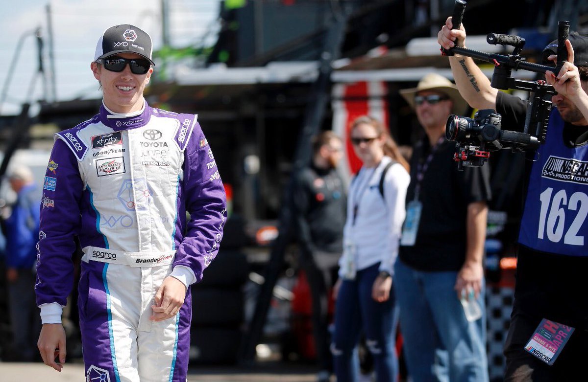 OfficialXYO's tweet photo. Congratulations #XYONetwork drivers for a spectacular weekend of racing for #blockchain. We are proud of you! Thx for a great weekend advancing next generationGPS!! @ColleteDavis @BrandonJonesRac @erik_jones @jaggerjones98 @JoeGibbsRacing https://t.co/AMHDB19iCq https://t.co/GKYO9KaBnb