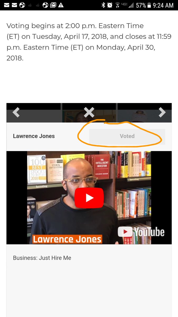 Today is the last day to vote for Just Hire Me for the Black Enterprise elevator pitch competition. We need your vote! Click the link now! TAKE A SCREENSHOT SO I KNOW YOU VOTED! #screenshotthevote #justhireme #blackenterprise
blackenterprise.com/entrepreneurss…