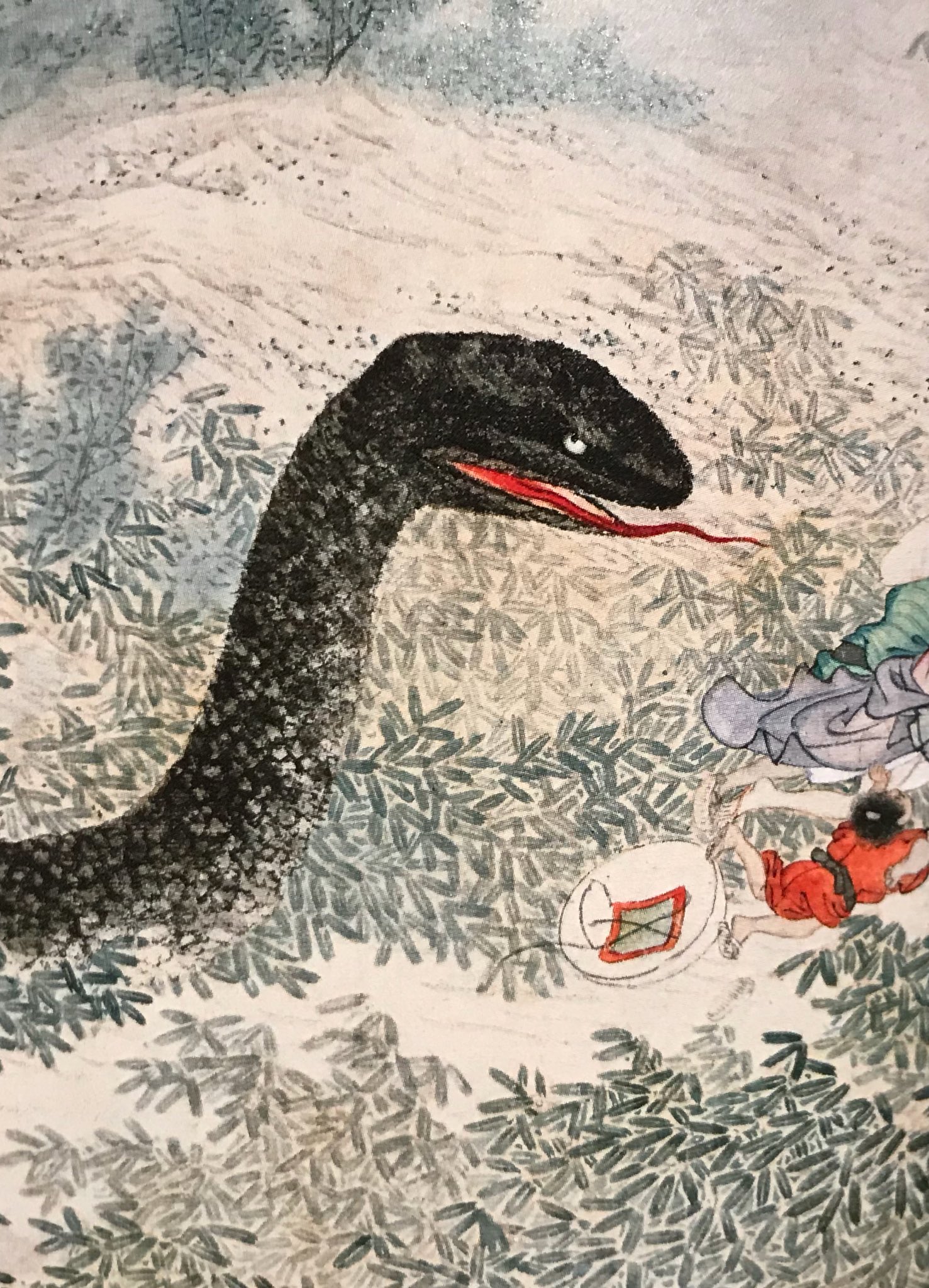 鮫順 日本絵画の蛇は偽らざるシンゴジ T Co Pkzcleibpk Twitter
