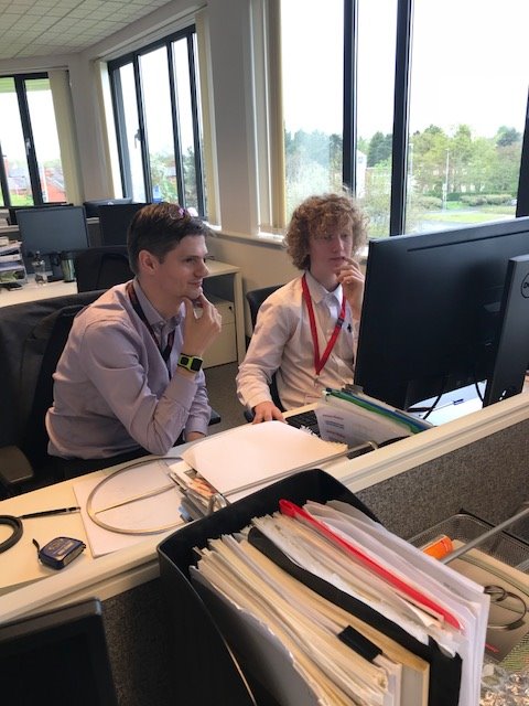 CreweUTC's tweet photo. Great to welcome back our year 10 students today and hear about their time on work experience. Thank you to all employers who provided unique experiences for our students to get an insight into working in their desired industry! #CreateBuildGrow https://t.co/agbgCKzzxL