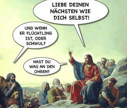 Hufwesen's tweet photo. @ArmoredAmor Achtet dabei immer die Würde anderer Menschen, egal woher sie kommen! https://t.co/Fy1DIrHQ8L