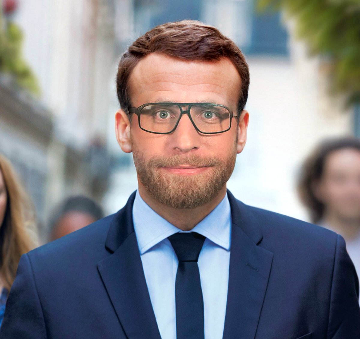 Quand le CEO d'une Start-up rencontre le Président de la Start-Up Nation cc <a href="/RichardOllier/">Richard Ollier</a> #FaceMashUp