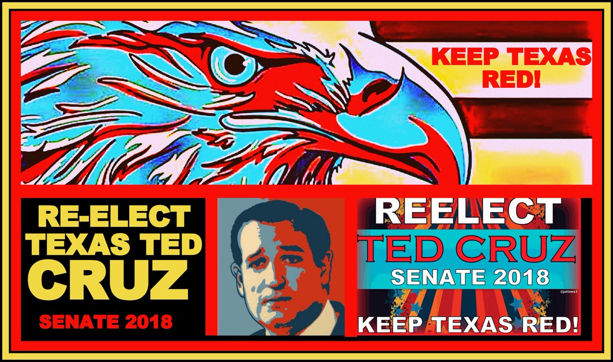jstines3's tweet photo. Re-elect TEXAS TED CRUZ!  Cruz was the most successful and productive 1st term Senator in the HISTORY of the US Senate! We need HIM and more like him!

#CruzCrew 
#TrusTED 
#TXSen 
#PJNET 
#TCOT 
@POTUS 

Volunteer, donate, do whatever you can to RE-ELECT Cruz! https://t.co/6ZcgCZFwXg
