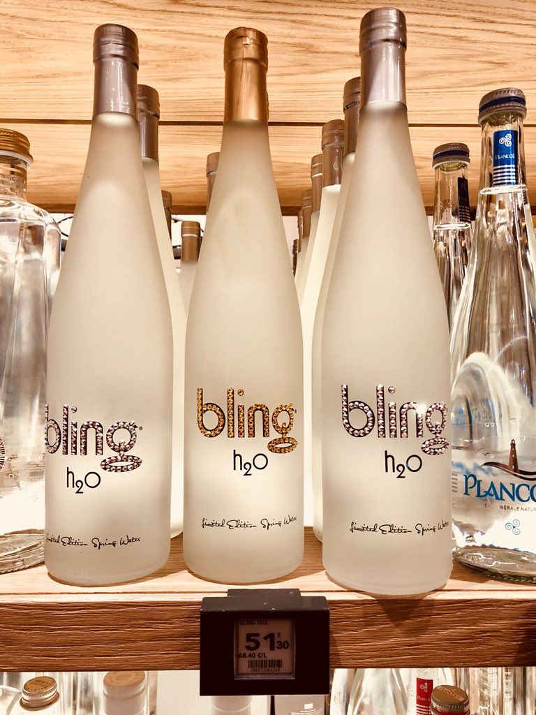 Cécile de Ménibus ♕ on Twitter "L’eau la plus chère du monde! 68,40 euros/L... Se désaltérer