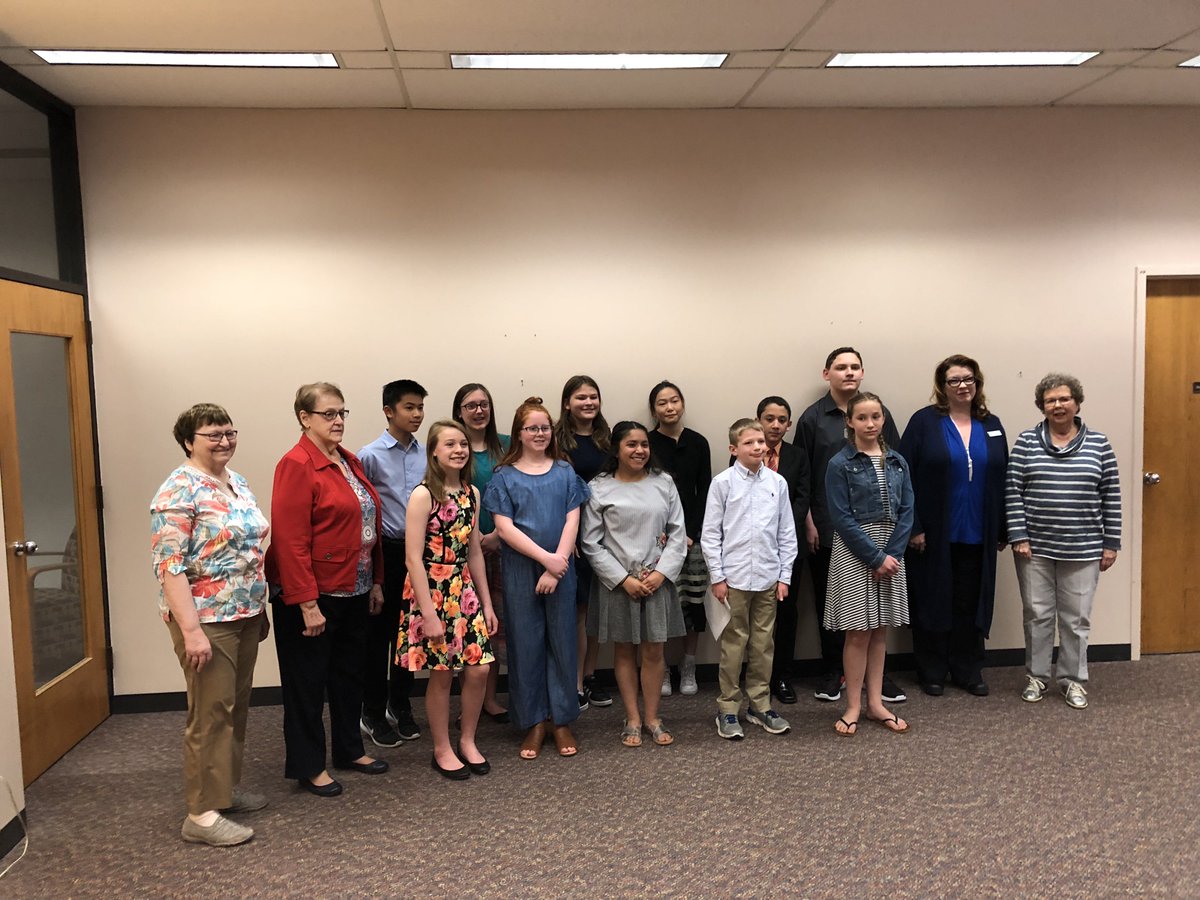 hitchcock_mps's tweet photo. So proud to watch Lydia receive the Virginia Frank Memorial Writing Contest Award! She was presented her award by Friends of the OPL Sunday! #Proud2bMPS #OmahaLibrary https://t.co/zf5n8Hw04G