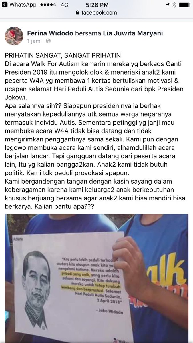 anandasukarlan's tweet photo. Bahkan kaum autis yg tidak bersalah apapun kena bully kemarin ... cc @AutismIndonesia . Kenapa? https://t.co/STZ3sMLpEH