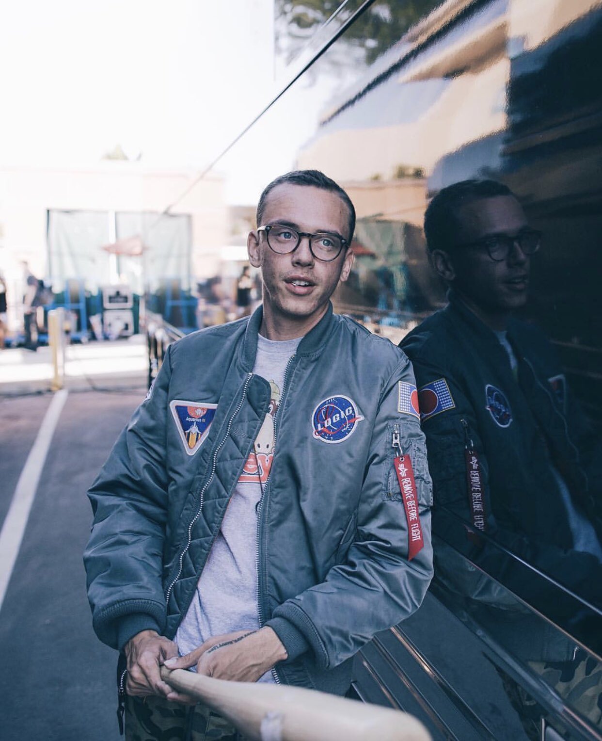 Logic nasa bomber hot sale