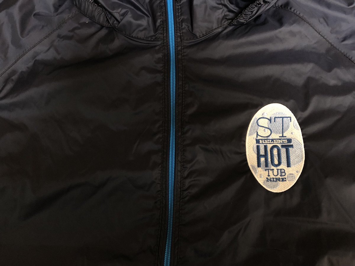 RocketEmb's tweet photo. Another order for @SHhottubhire 

Brand up a wide selection of clothing with our in house Embroidery &amp; Printing services. 

Call 01744 601 402 or Visit https://t.co/DJAVCP9dlF #StHelens #workwear #embroidery https://t.co/LGMRr9irBk