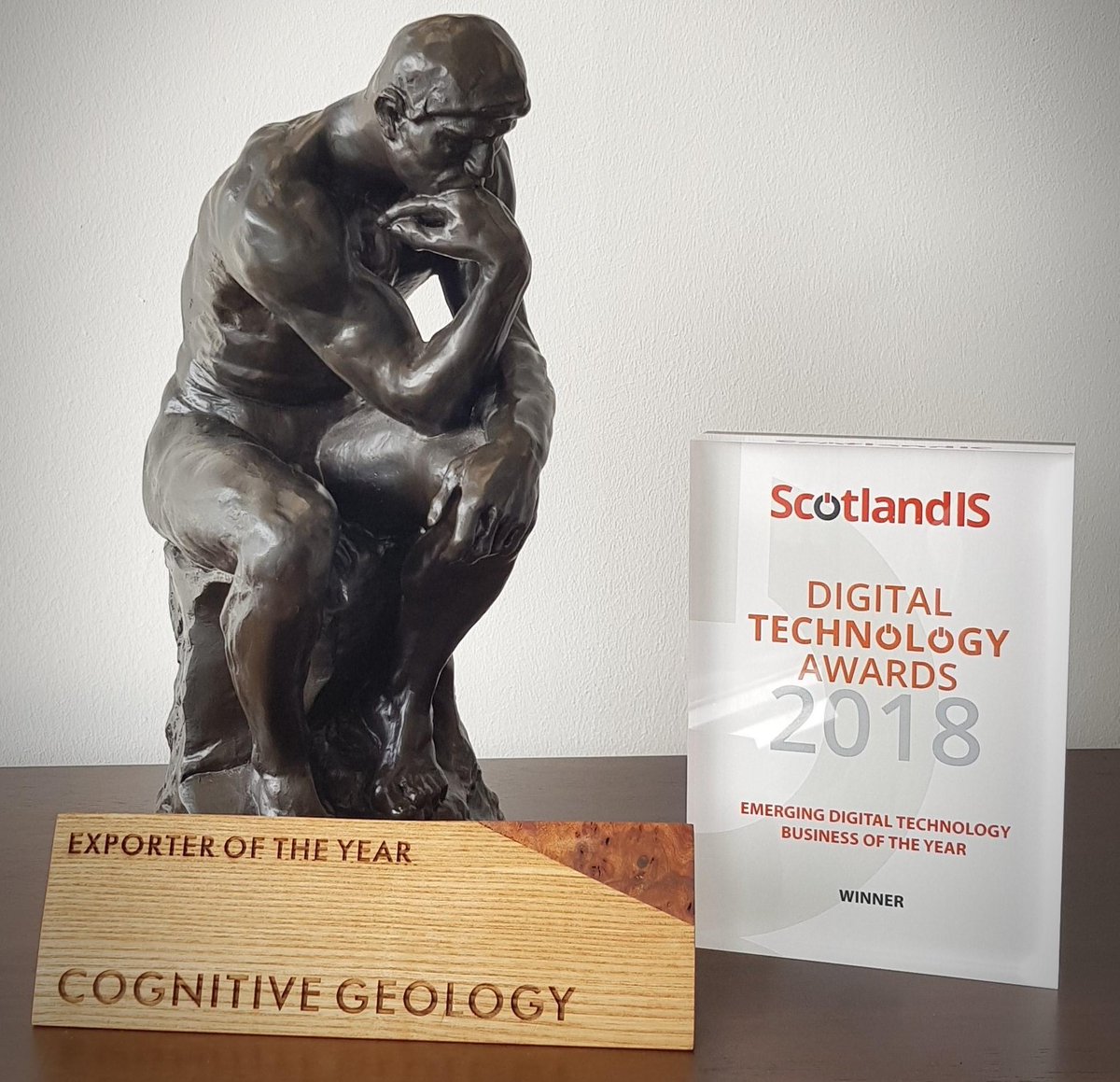 ensoventures's tweet photo. Please join us in congratulating @CognitiveGeol on their double win at the Digital Tech 2018 Awards! #DigitalTech2018 ! https://t.co/MH4GhjEAjt