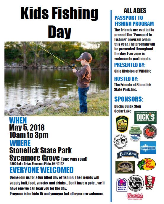 RGTManagement's tweet photo. RGT Management, Inc. is proud to sponsor the "Kids Fishing Day" at Stonelick State Park on May 5, 2018! We are looking forward to a great day with the kids and community! https://t.co/GUhOh69CWD
