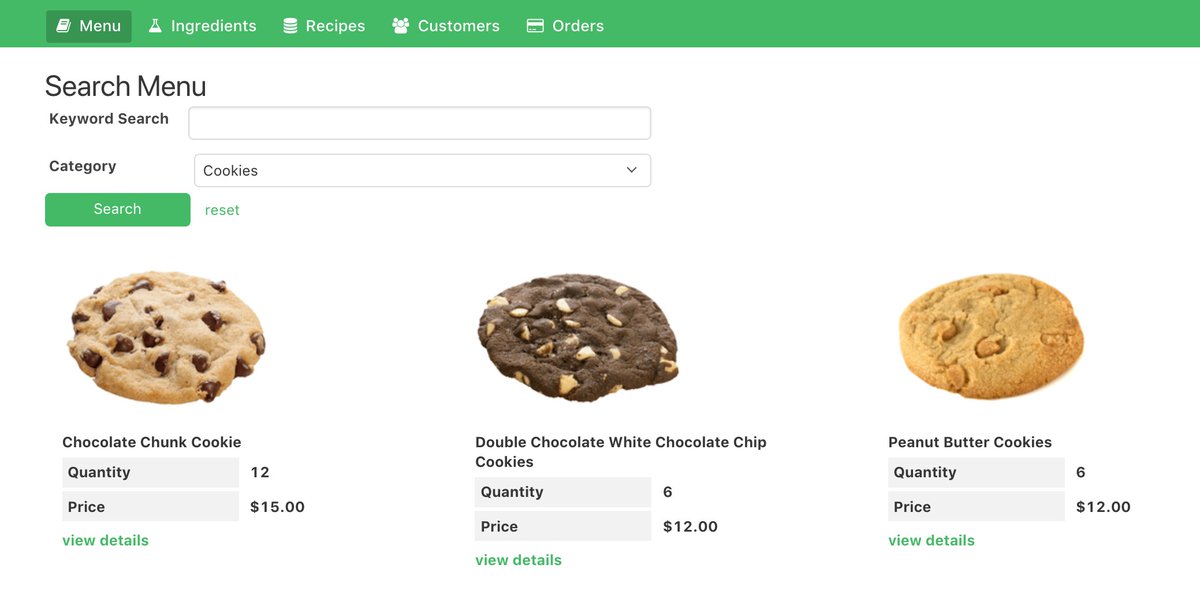 knackhq's tweet photo. Does your baker management system consist of paper orders and spreadsheets to manage inventory and recipes? Streamline with our Bakery Manager template app. #igniteyourdata #bakerymanager #recipemanager | https://t.co/pWi5YbL4JR https://t.co/k22dHD0KhX