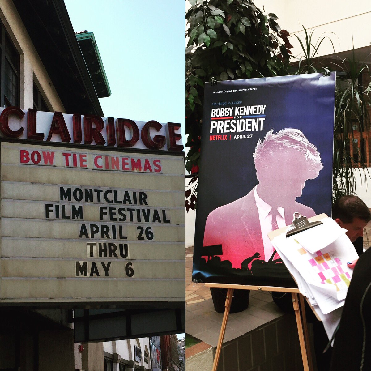 lmichalch's tweet photo. Thanks @montclairfilm! Never been to your festival nor your city and both are cool.  Fab afternoon, great screening. Yeah. #bkfp @dpp22 @BobbyKNetflix https://t.co/FeCgHNm4M9