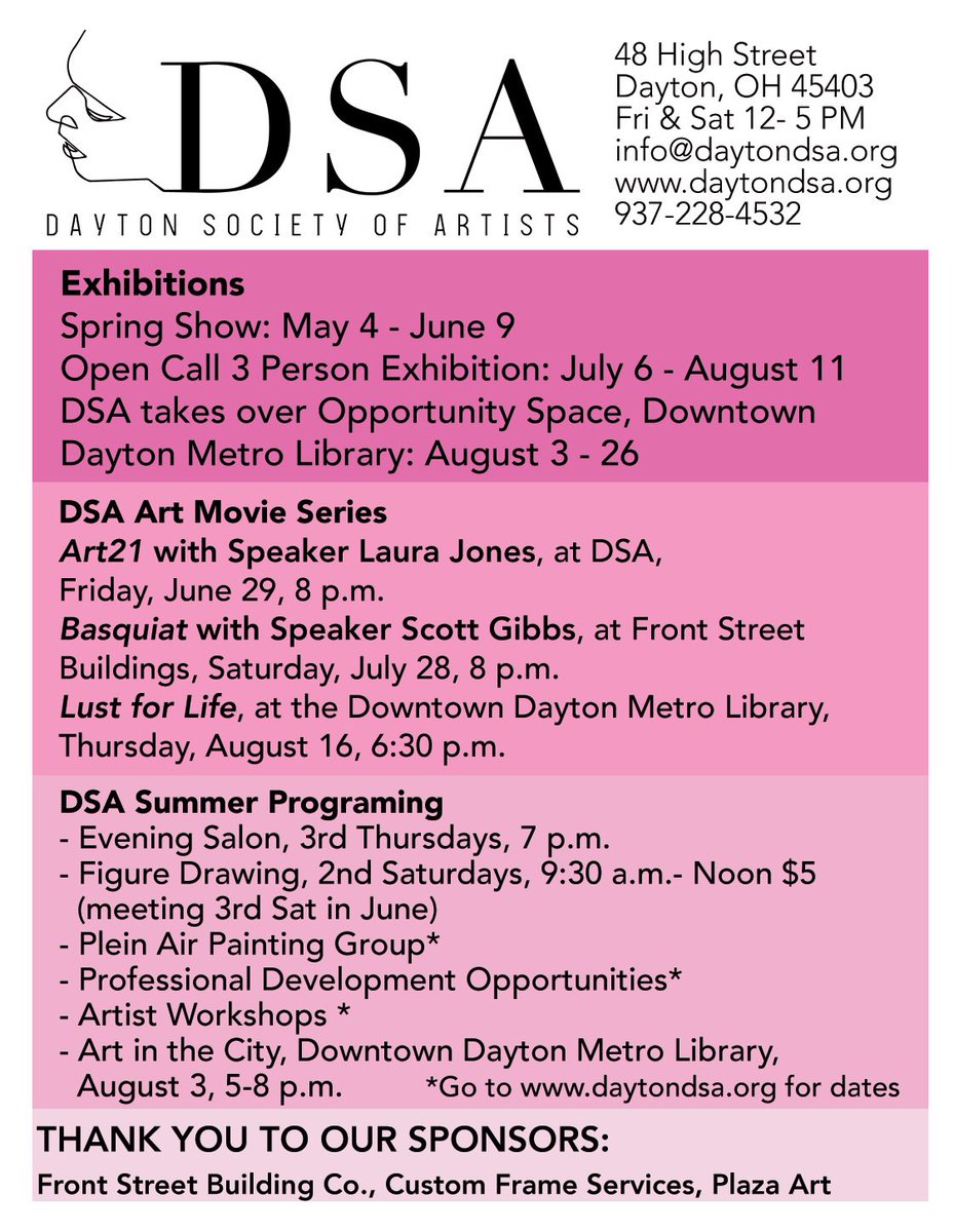 Check us out #artgallery #daytonoh #artist #artistsontwitter #artistsnartlover #exhibitions #artmovies #gemcity #daytonlovesart