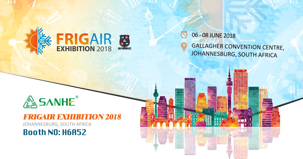 SANHEHVAC's tweet photo. Frigair Exhibition 2018 #SANHE® ，Welcome to visit our booth : Hall 6, A52 #hvacr #HVAC #frigair2018 https://t.co/HuhyGwOLnJ