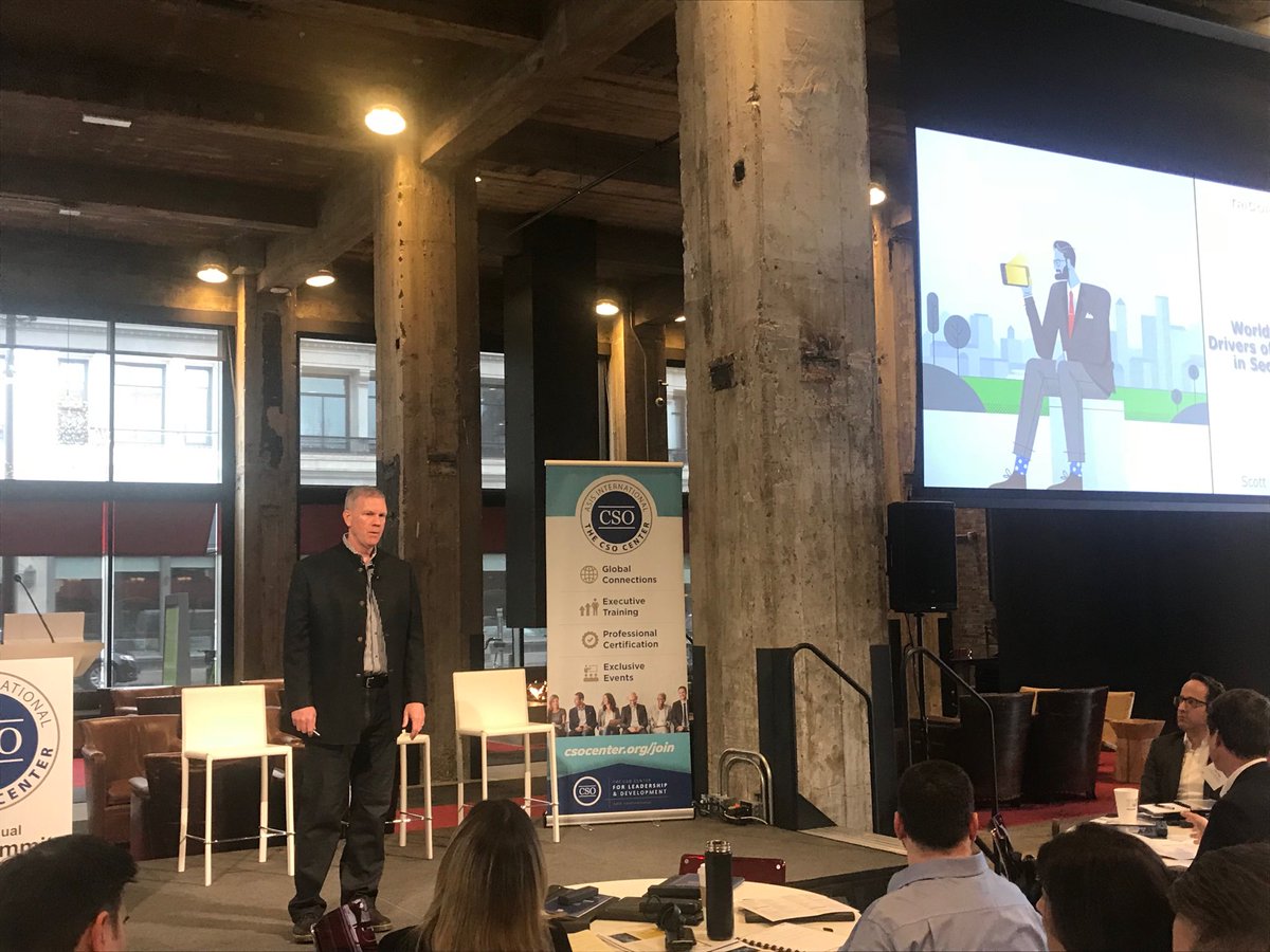 mikegips's tweet image. Scott Klososky at #csosummit: tech changes exponentially but people and orgs change logarithmically - criminals are filling this gap better than we are