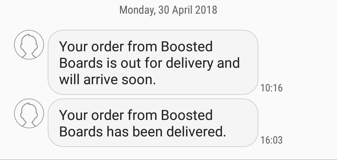 Yeaaaaaah!!!! #ExtendedRange has arrived!! Ready and waiting for when we return from Majorca! Thank you #BoostedBoards 😚😁