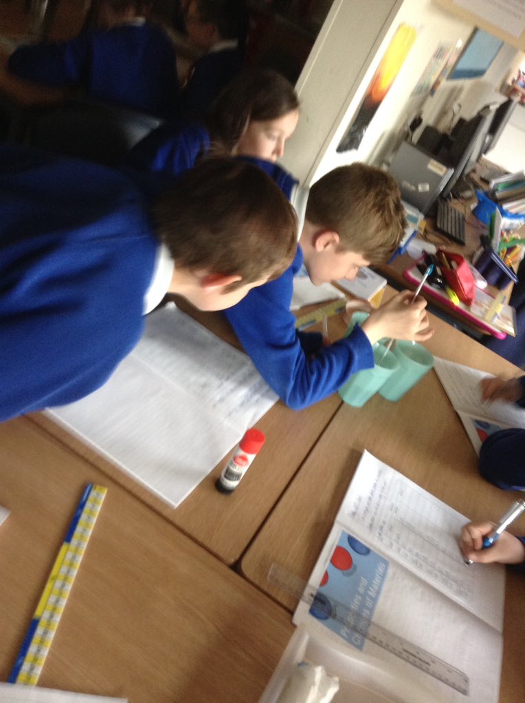 Year5CLS_CE's tweet photo. Measuring the thermal properties of cups #scienceinvestigation  @ChesterleStCofE https://t.co/sL8dHJyMum