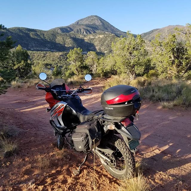 theWWT's tweet photo. If you didn't know, you can camp for free on most public land. Not a bad view to wake up to. #ute #colorado #motorcyclecamping https://t.co/qS8I7buuuk https://t.co/8iqDB4fcuB
