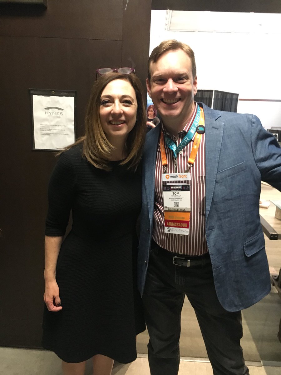 WordStreamCopy's tweet photo. Thrilled to meet Susan Cain at #HOWLive! https://t.co/mnVEXWb57Q
