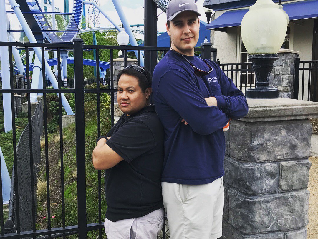 CapTech_Tweets's tweet photo. Fun day at @buschgardensva for some of our #captechrva MC team! #teambonding #teambuilding https://t.co/HpllEsg9TO