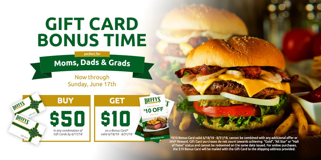 10 Fast Food Gift Cards