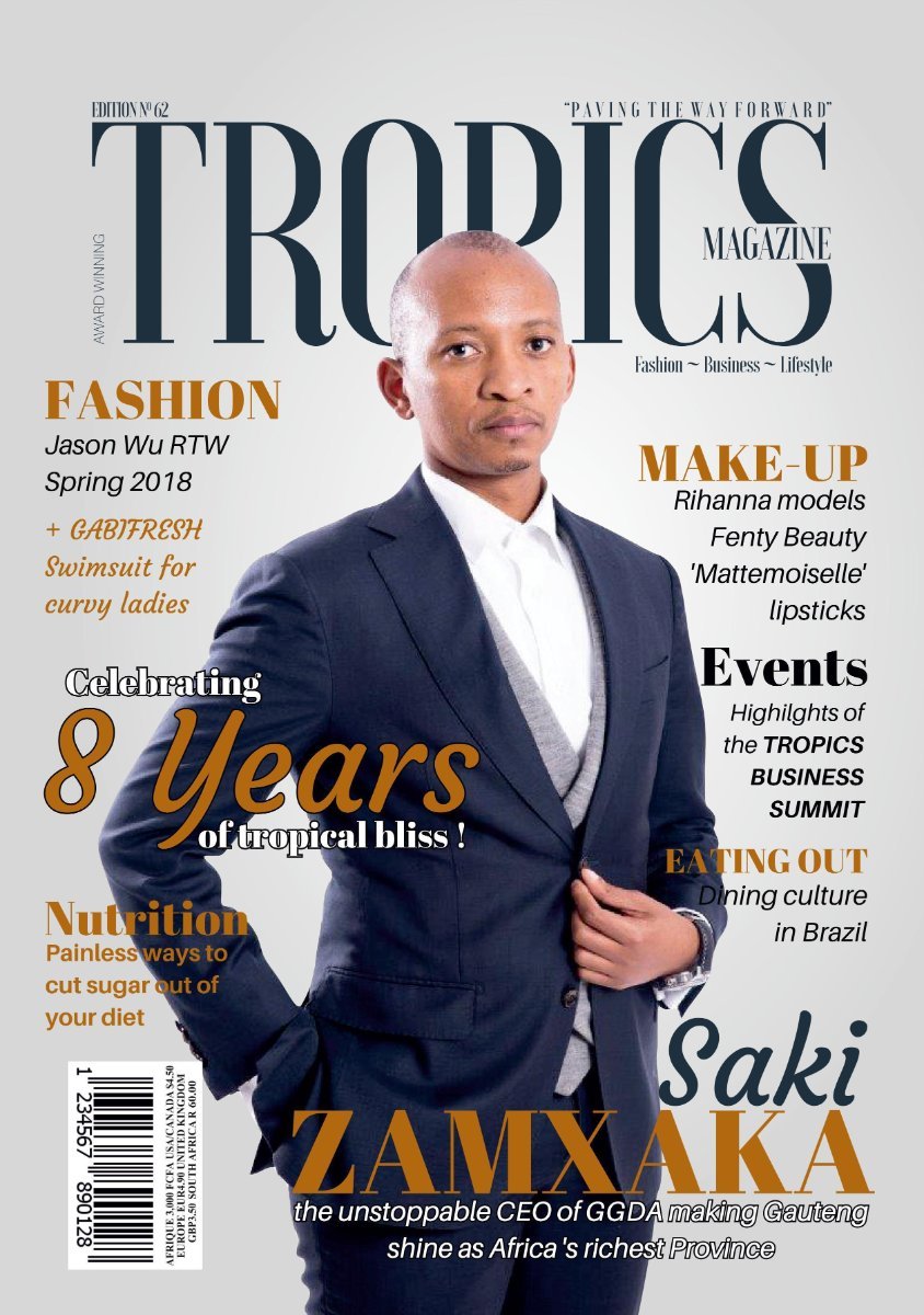 TropicsMagazine's tweet photo. #MAGAZINE ¬ The latest issue 62 of #TropicsMagazine is still on sale. Get your copy before it's too late – Meanwhile check it online • https://t.co/Qcf4mt3GAc
#Africa #KnowYourGGDA #InvestSA @Saki_Zam @investin_africa @Africainvestor #Afrique #TropicsBusinessSummit #Editorial https://t.co/ZdWSlu8oZK