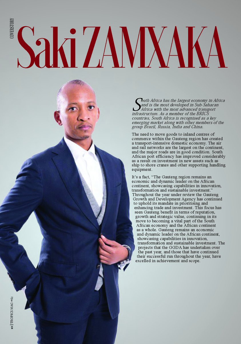 TropicsMagazine's tweet photo. #MAGAZINE ¬ The latest issue 62 of #TropicsMagazine is still on sale. Get your copy before it's too late – Meanwhile check it online • https://t.co/Qcf4mt3GAc
#Africa #KnowYourGGDA #InvestSA @Saki_Zam @investin_africa @Africainvestor #Afrique #TropicsBusinessSummit #Editorial https://t.co/ZdWSlu8oZK