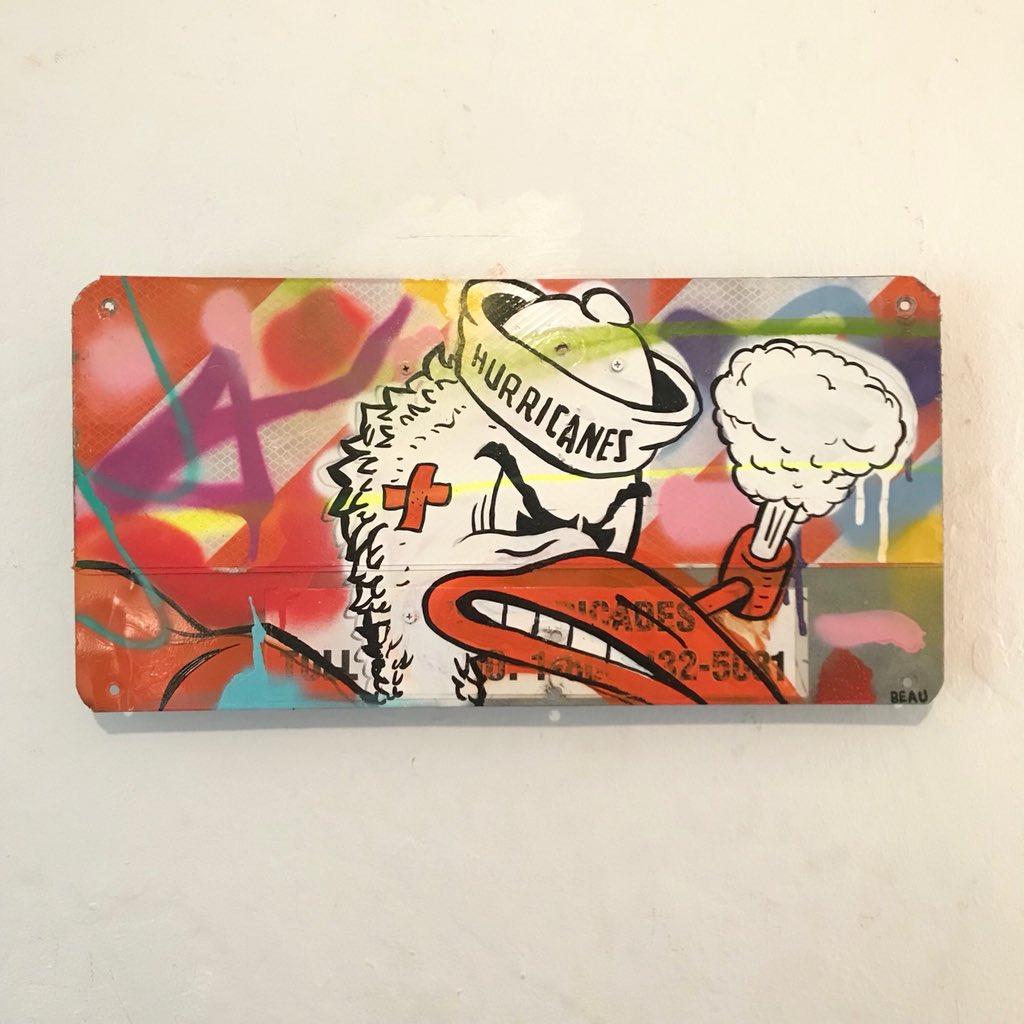 _beaubradbury's tweet photo. Go get em Canes! For Sale. https://t.co/ILCL17yFQP #canecanecane #artforsale #NFLDraftDay2018 #sebastiantheibis #theu #CanesFam https://t.co/K6Vg9Xk76F