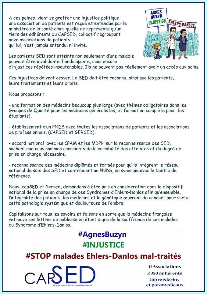 Fleur_de_maman's tweet photo. #SyndromeEhlersDanlos #EhlersDanlos #CAPSED #GERSED @agnesbuzyn Même #injustice et #maltraitance en #Suisse https://t.co/E7hXquD4BX