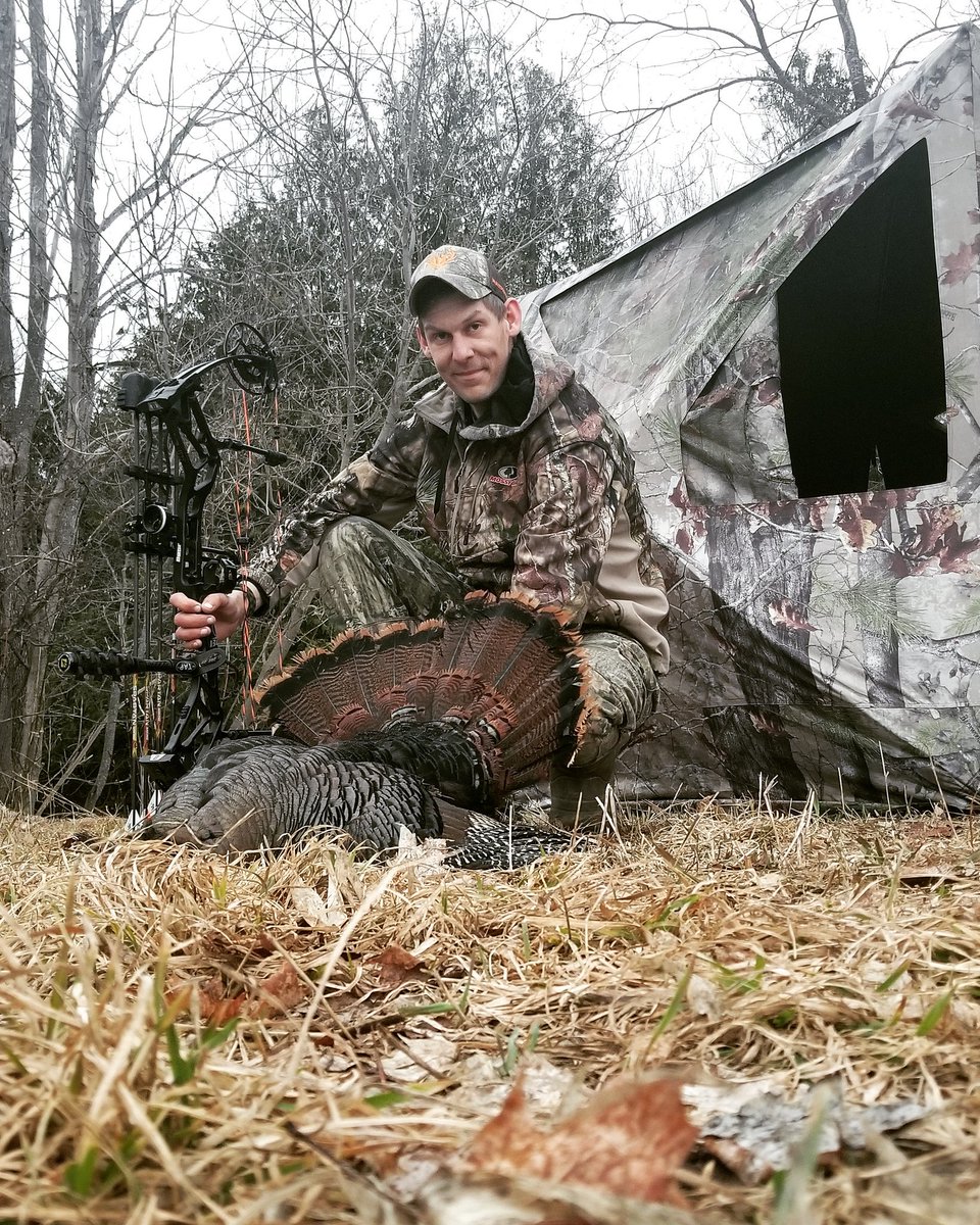 NmOutdoors's tweet photo. Got it done👌 #turkeyhunting #turkeywoods #turkeyseason #beararchery #michiganhunter #hunting #bowhunting #bowhuntordie https://t.co/H4NOFmudtz