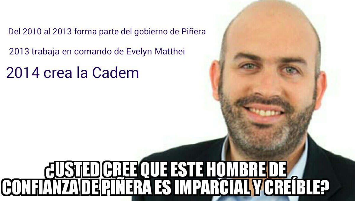 andres20ad's tweet photo. Según la Cadem, la aprobación de Piñera cayó 3 puntitos y llegó a 55%. Pero según la encuesta Cerc la aprobación ronda el 44%. Alguien miente, y ya sabemos quién es. La Cadem demostró ser un embuste de la derecha para manipular a la opinión pública, quedó demostrado. https://t.co/hv8tEVCX5n