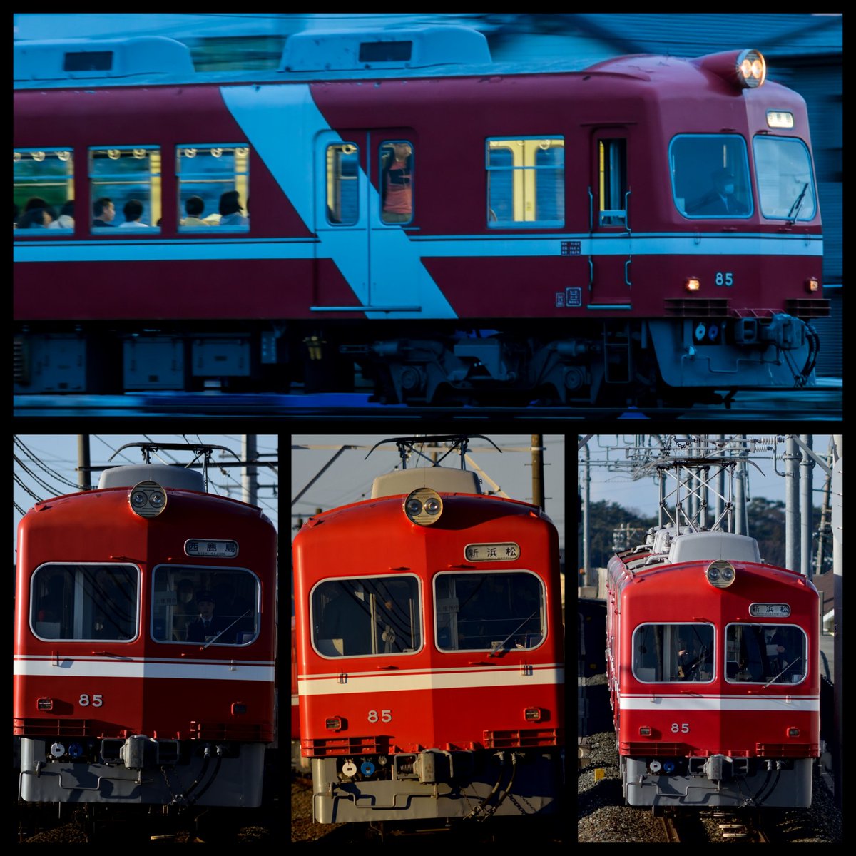 macchi_tetsu's tweet photo. 遠州鉄道 30形25-85編成 
約40年間お疲れ様でした。

2,3年ほどの短い期間でしたが、この車両に全力を捧げることができました。

本当に楽しかった。
ありがとう。 https://t.co/vIdc4DMmkw