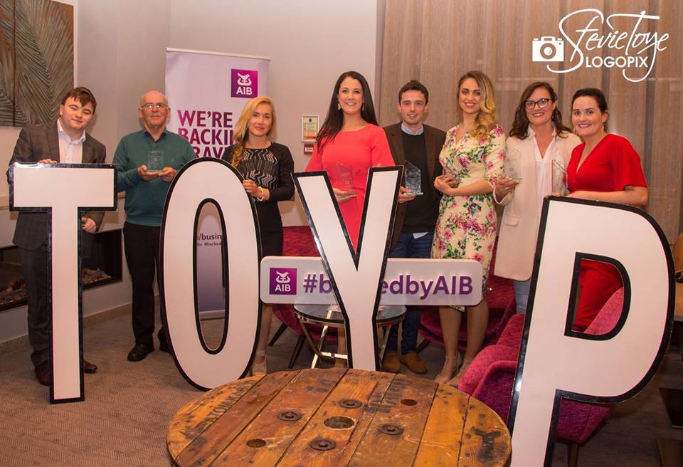 JCIDonegal's tweet photo. Check out our winners from Friday's #TOYP18 awards :-) Adrian McMyler, @OwenMcGirr, Finn Ni Fhaolain, @SarahSGillespie, @Chrismolloy_ , Amy Callaghan, Johnny Loughrey, Ciara McGlynn @NicheSSP , @CaitlinNicAoidh and @DavittWalsh1 :-) #BackedbyAIB https://t.co/68YqqLrf1L