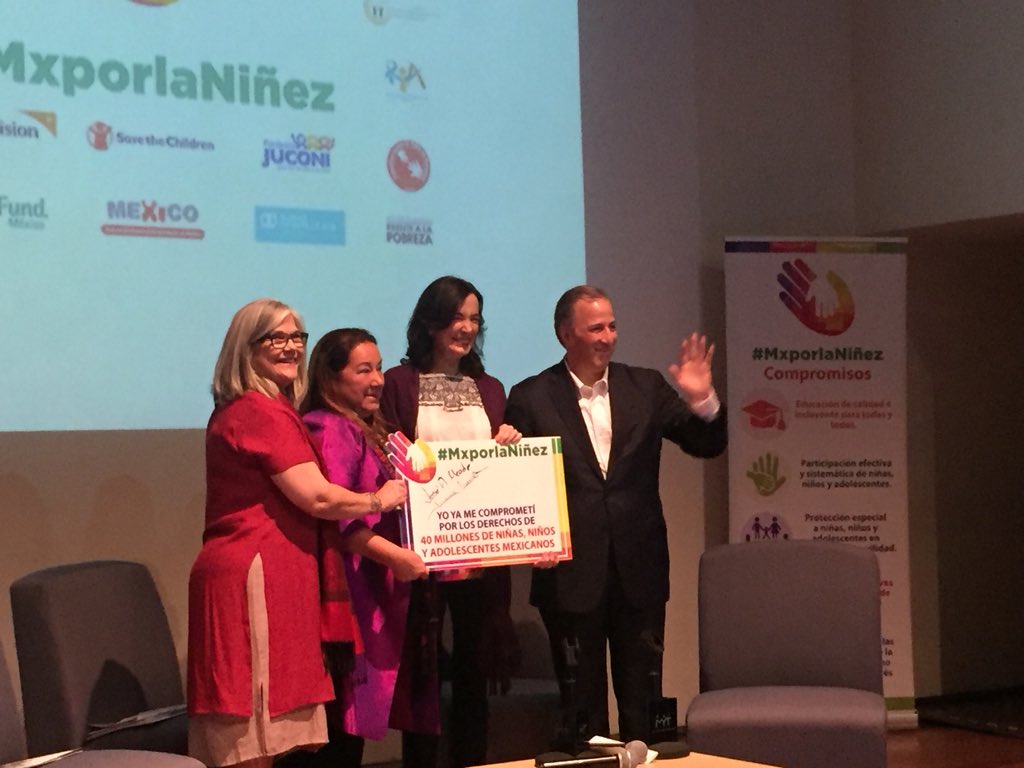 ChildFundMexico's tweet photo. Más niñas y niños ejerciendo sus derechos, por eso pedimos que la y los candidatos se comprometan #MxporlaNiñez @JoseAMeadeK @RicardoAnayaC https://t.co/t7h3N9nbL7