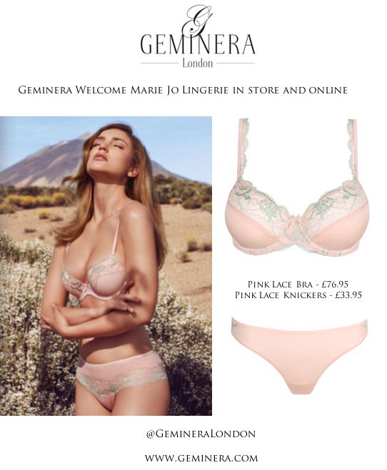 We're thrilled to announce that we're now a stockist of the beautiful Marie Jo lingerie! Here is a sneak peek of the beautiful peach and lace bra set #Lingerie #Launch #MarieJo #Lace