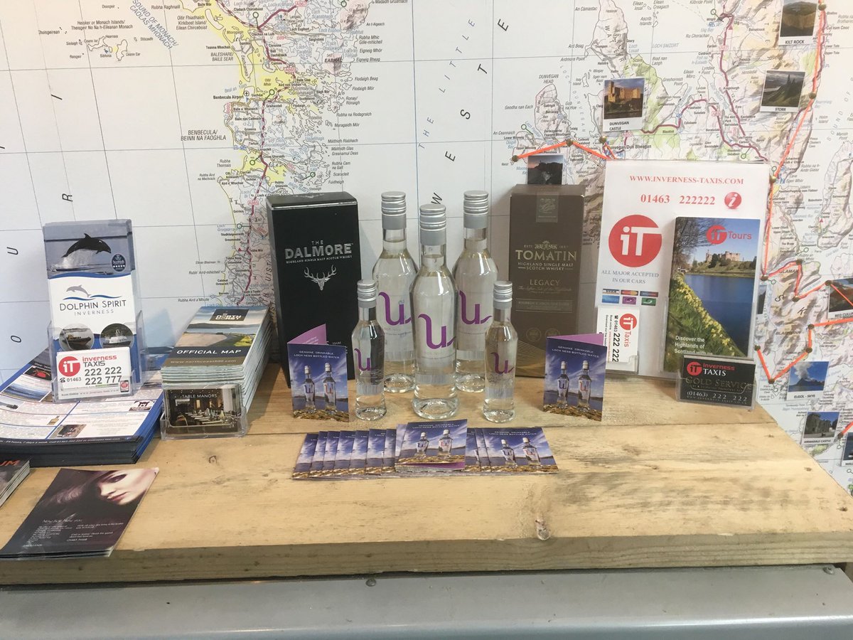 InvernessTaxis's tweet photo. It's great to see @Lochnesswater has nestled in well with the Dalmore & Tomatin drinks we stock at our shop on 55 Church Street! The perfect alcohol drinks & mixer - who'd like to find out? Get yours today :) https://t.co/yAIRGIXTBC
#ITShop #Inverness #LochNessWater #Alcohol https://t.co/6gfWQD9syz
