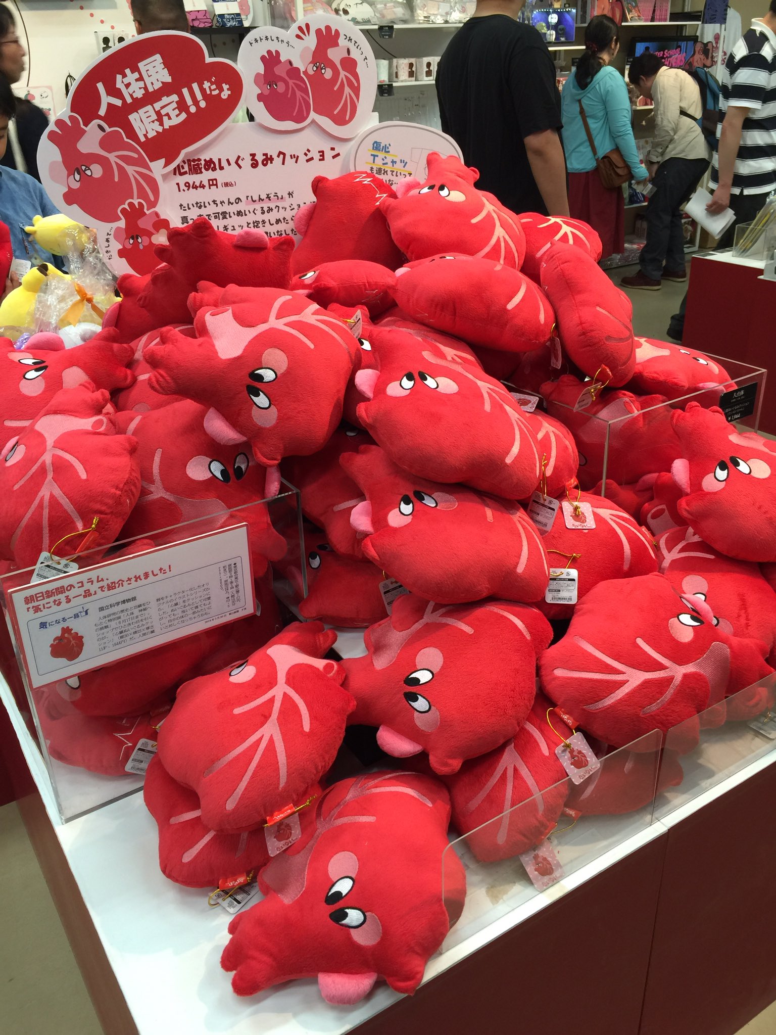 やうこ No Twitter 人体展 国立科学博物館のショップ いつもぶっ飛んでますが 今回はさらに 誰が買うんだ 要素が強すぎて笑えます 限定って言われても な心臓ぬいぐるみ含む臓器ぬいぐるみ8体セット なぜか肝心の肝臓入ってない とかツボすぎるし 臓器 やうこ No Twitter 人体展 国立科学博物館のショップ いつもぶっ飛んでますが 今回はさらに 誰が買うんだ 要素が強すぎて笑えます 限定って言われても な心臓ぬいぐるみ含む臓器ぬいぐるみ8体セット なぜか肝心の肝臓入ってない とかツボすぎるし 臓器