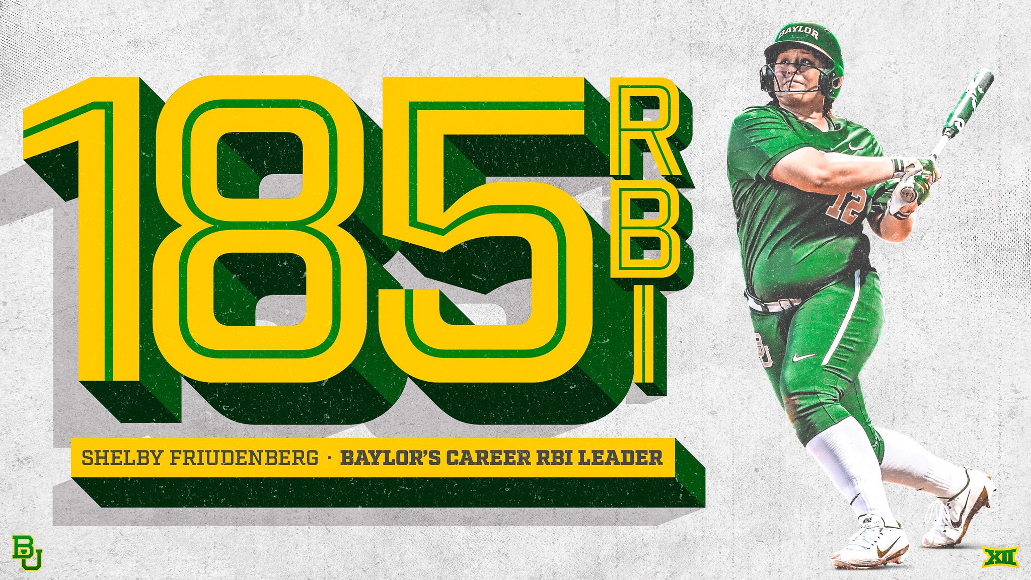 Baylor Softball on Twitter " Program home run record Program RBI