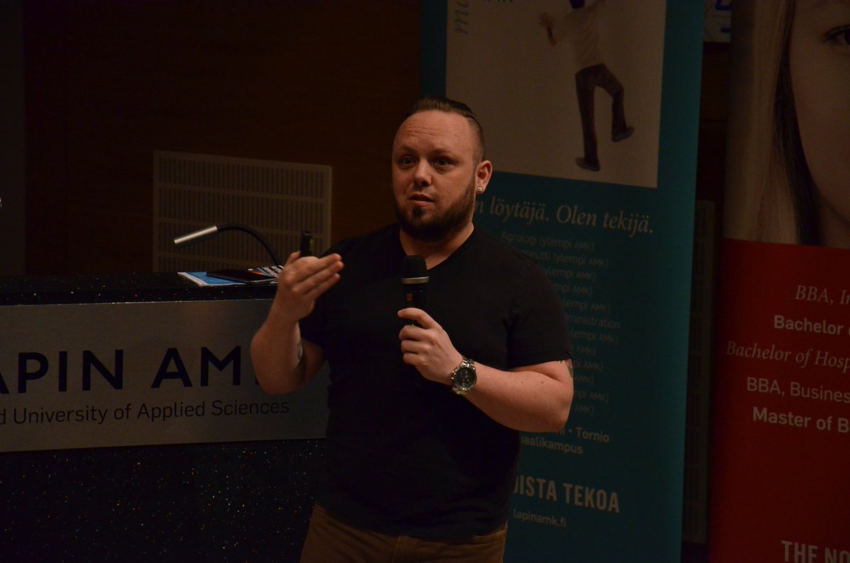 NS_Seminar's tweet photo. "You have to learn how to lose and to learn from it." - Robbie Patterson @NutmeggerRob @LapinAMK https://t.co/LtMSQWoOj7 #northernstarsseminar2018 https://t.co/t3RSAtNu3d