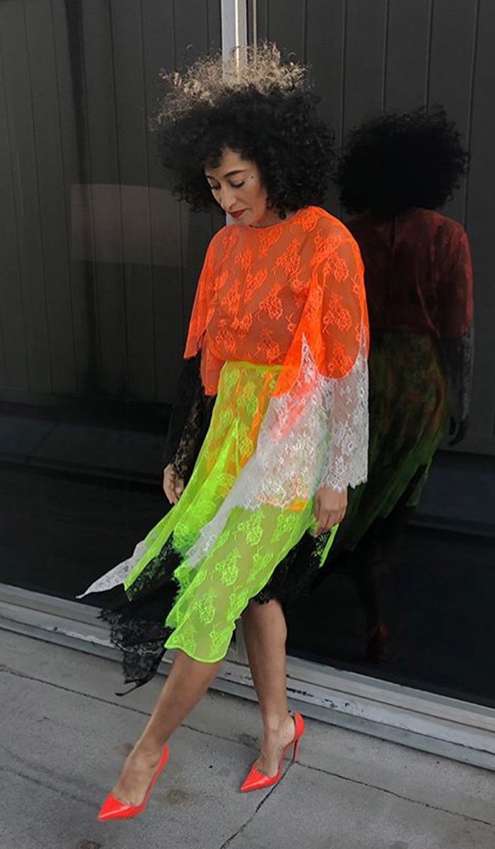 See the latest celebrities wearing Christopher Kane, including Kate Bosworth, Dua Lipa, Tracee Ellis Ross and Sarah Paulson.