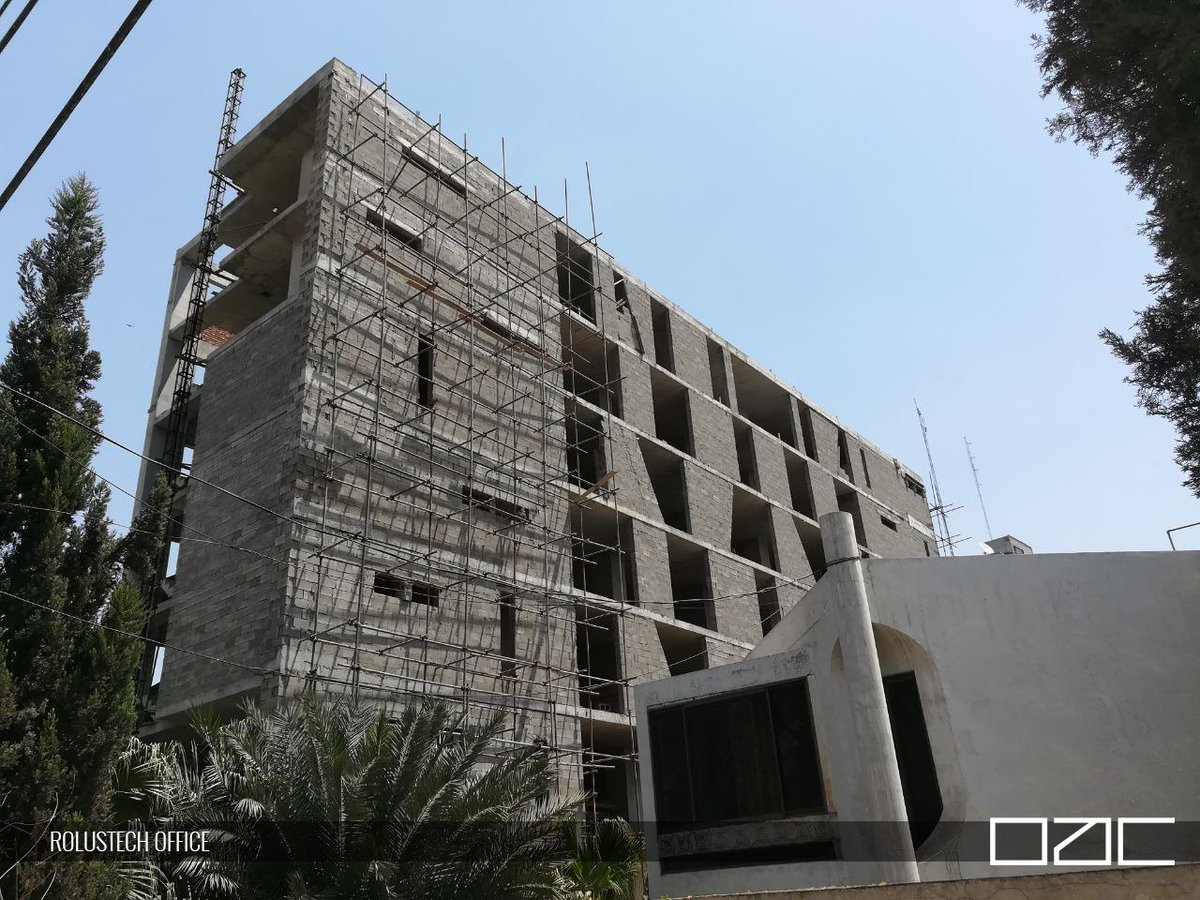 OacDesign's tweet photo. On-going project for Rolustech in Gulberg, Lahore.
#OacDesign #OfficeDesign #rolustech #lahore #ArchitectInPakistan #PakistanArchitect #OfficeArchitecutre #Design #Architecture #LahoreArchitect #CorporateBuilding #GlassCladding #ModernElevation #ExteriorDesign #PictureOfTheDay https://t.co/GPKIsPJ4dQ