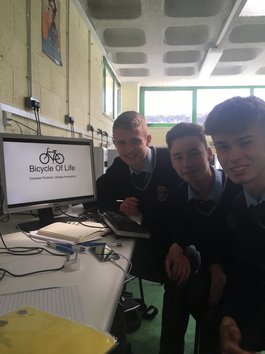 Our team working hard on our <a href="/YSInow/">Young Social Innovators</a> finals presentation, can’t wait for the 8th of May. #simpleinnovation <a href="/PortmarnockCS/">Portmarnock CS</a>