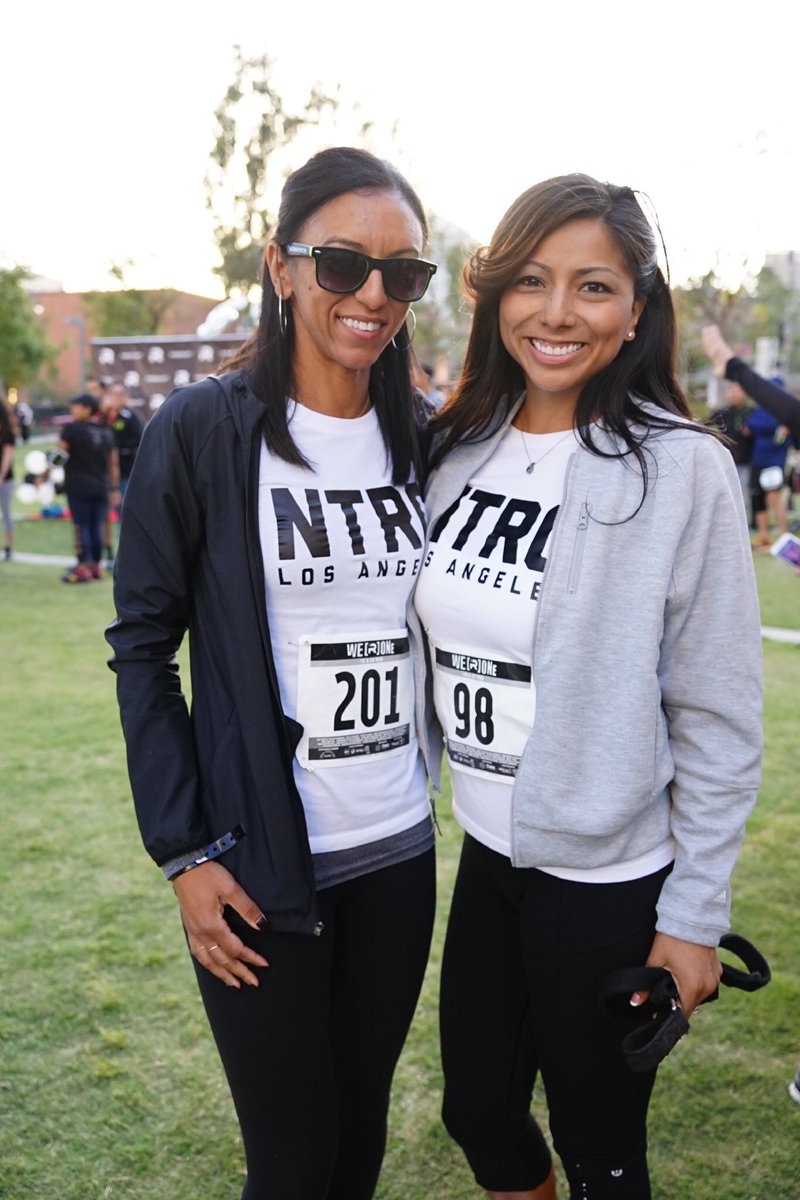 IrongirlNadia's tweet photo. #Rundalay5K: I couldn’t run last night due to my body aches and scrapes from my bike crash on Saturday. I decided if I can walk, I’ll participate. 5K with Max to support our LA running communities. I’ll keep moving as long as I can. @rundalay #rundalay #runningfriends https://t.co/iwnSilCY30